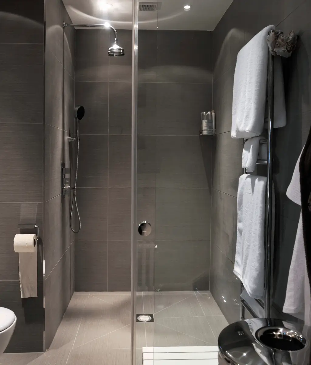 Our wet room specialists utilize advanced elastomeric tanking compounds and reinforced corner tapes